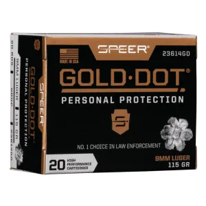 Missouri Gun Laws (2026): Constitutional Carry, Lifetime CCW & Stand Your Ground 81 Speer Gold Dot Personal Protection 9mm Ammo 115 gr GDHP 20rds