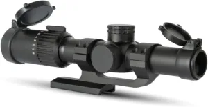 Monstrum Optics & Accessories 17 Monstrum Banshee ED LPVO 30mm Tube Rifle Scope w/ Offset Scope Mount Second Focal Plane BDC-A2 Reticle Black