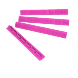 ERGO Grips Parts & Accessories 21 ERGO 7-Slot KeyMod Wedgelok Rail Cover 4 Pack Pink