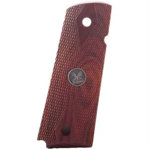 Wilson Combat Parts & Accessories 70 Wilson Combat Checkered Wood Grips for 1911 Government (Brown Cocobolo)