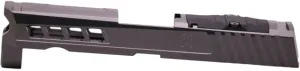 True Precision Sig P320 Compact 3.9in Axiom Cut Slide w/RMR Optic Cut Black DLC Compact