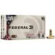 Federal Premium 9 mm Luger 115 Grain Jacketed Hollow Point Brass Pistol Ammo 50 Rounds