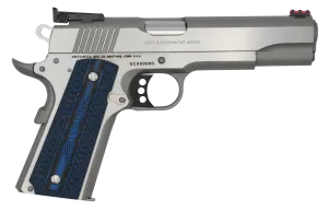 Colt Firearms Gold Cup Lite 1911 Stainless 9mm 5-inch 9Rds Adjustable Sights