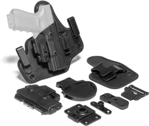 Alien Gear Holsters ShapeShift TPE/Neoprene IWB Holster Springfield Hellcat OSP Right Hand Black