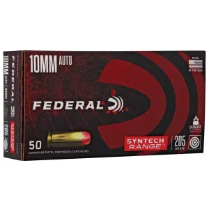 Federal American Eagle 10mm Ammunition, 50 Rounds TSJ 205Gr - AE10SJ1