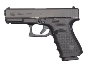 Glock 23 Gen4 Used LE Trade-In .40 S&W Pistol, Black - USD-GLK-23-4-N