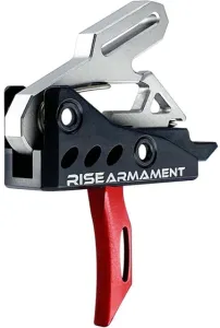 RISE Armament RA-535 Advanced-Performance Trigger Single Stage System 3.5lb Pull Weight Black/Red