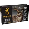 Browning Silver Series 308 Winchester Ammo 180 Grain Jacketed Soft Point Box of 20