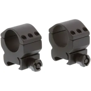 Primary Arms Tactical Picatinny 1" Scope Rings Matte Black High