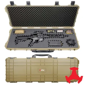 Gun Accessories Deals of the Week (Updated Weekly) 109 Eylar 44in Hard Rifle Case Equipped w/Ragar XP Crosslinked Foam Insert Tan