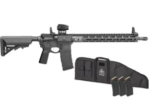 AR-15 Buyer's Guide: How to Choose the Best AR-15 in 2026 53 Springfield Saint Victor 5.56 NATO Gear Pac with Viridian Venta Green Dot, Four Mags and Rifle Bag