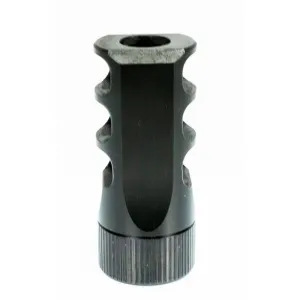 Muzzlok .450/.458 Caliber 3-Port Muzzle Brake 11/16"-24 Black