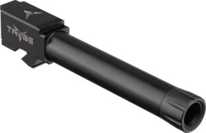 TRYBE Defense Grade Threaded Pistol Barrel Glock 19/19 1/2 x 28 Thread Black Nitride