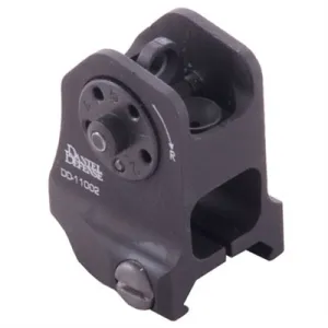 Ar-15 A1.5 Backup Rear Sight - Fixed Adjustable A1.5 Backup Rear Sight For Ar-15 Black