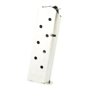 CMC Triggers Parts & Accessories 63 CMC Triggers 14110 Match Grade 8rd 45 ACP Stainless Steel Magazine for 1911