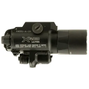 SureFire Pistol Weapon Light 1000 Lumens Green Laser X400UAGN