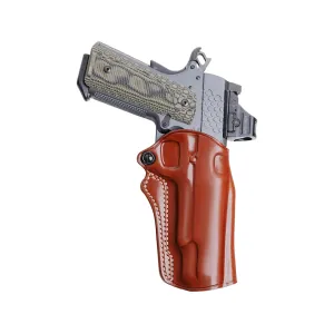 Galco Speed Master 2.0 OWB Holster Right Hand 1911 Officer Leather Tan