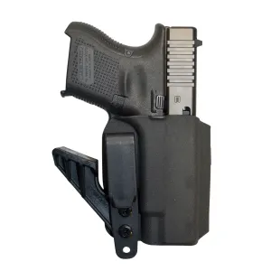 Comp-Tac C852SS263RBKN eV2 Max AIWB Black Kydex/Leather Belt Clip Fits Sig P365XL Right Hand