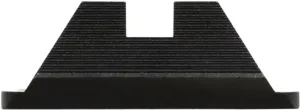 Night Fision Optics Ready Stealth Square-Notch Pistol Night Sight Glock 19/45/47/48 Blank Front Blank Rear w/ COA Optic