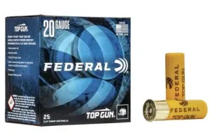 Federal 20 Gauge 2-3/4 in 7/8 oz 8-Shot Top Gun 25/Box