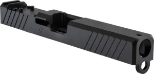 ZEV Technologies Z17 Duty Glock 17 9mm Stripped Pistol Slide Glock 17 Gen 1-3 DPP Optic Cut Black
