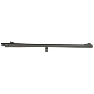 Carlson's Choke Tubes 87030 Replacement Barrel 12 Gauge 24 in 3 in Black Satin Finish Carbon Steel Material with Full Rifling & Adj Sights for Remington 870 Wingmaster & 870 Express
