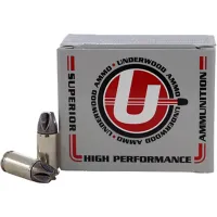Underwood Platinum Edition Xtreme Defender 380 ACP Ammo 68 Grain Lehigh Xtreme Defense Lead Free Box of 20