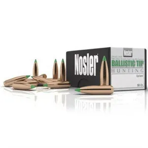 Nosler Ammunition 70 Nosler Bullet Ballistic Tip Hunting 140gr Spitzer 50/bx