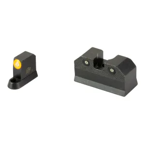 Custom Sig P365 Parts & Accessories for 2026 135 XS Sight Systems R3D 2.0 Orange For CZ P10 Suppressor Height