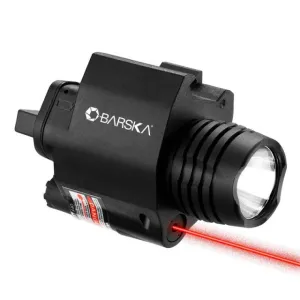 Gun Accessories Deals of the Week (Updated Weekly) 18 Barska Laser LED Weapon Flashlight CR123A Red 200 Lumens Black