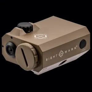 Sightmark Parts & Accessories 43 Sightmark LoPro Green Laser Sight 5mW 532nm Picatinny Weaver Dark Earth for Rifle