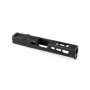 Zaffiri Precision RTS Slide with Trijicon RMR Cut for Glock 19 Gen 3 Pistols (Armor Black)