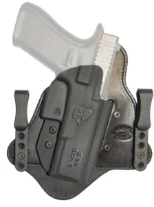 Comp-Tac MTAC Inside The Waistband Hybrid Concealed Carry Holster CZ 75 P-07 Right Hand Kydex Black