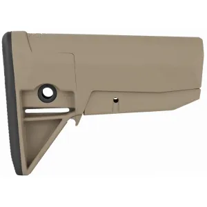 Bravo Company BCMGUNFIGHTER MOD 0 Adjustable Stock for Mil-Spec Buffer Tubes - FDE