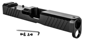 ZEV Technologies Z19 Duty Glock 19 9mm Stripped Pistol Slide Glock 19 Gen 5 RMR Cut Black