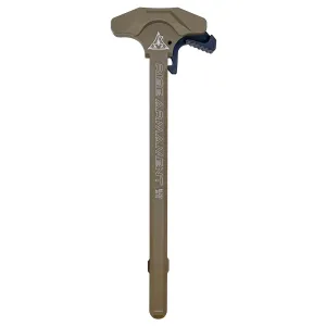 Rise Armament Parts & Accessories 40 RISE Armament Extended Latch AR-15 Charging Handle - FDE