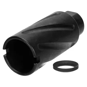 AR-STONER Spiral Fluted Muzzle Brake 5/8"-24 Thread AR-15, LR-308 308/7.62
