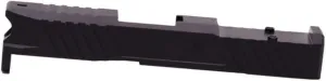 True Precision True Duty Series Optic Cut Slide Glock 43 9mm Pistol Slide RMR Black Nitride