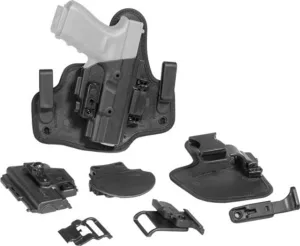 Alien Gear Holsters ShapeShift TPE/Neoprene IWB Holster Glock-19/19X/32/45 Gen1-6 Glock-23 Gen 1-4 Shadow Systems MR922 Right Hand Black