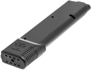 Wilson Combat 1911 Magazine .45 ACP Full-SizeWrap Around Base Pad Black 10 Round
