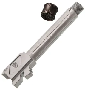 Fortis Manufacturing Parts & Accessories 59 Fortis Manufacturing Glock Match Grade Barrel Threaded 19 with Lone Rifling Grey