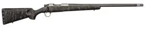 Christensen Arms Ridgeline 6.5 Crd Bolt-Action Rifle, Black w/ Gray Webbing - CA10299-H14211