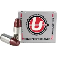 Underwood Ammo 15 UNDERWOOD AMMO 9MM+P 147GR. HARD CAST FLAT NOSE 20-PACK