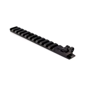 Williams Gun Sight Ace In The Hole Picatinny Scope Rail w/ Fiber Optic Front Sight Marlin 336 Black/Red