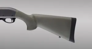 Hogue Overmolded Shotgun Stock for Remington 870 OD Green