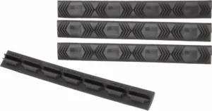 ERGO Grips Parts & Accessories 19 ERGO 7-Slot KeyMod Wedgelok Rail Cover 4 Pack American Flag Black