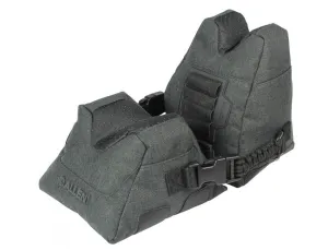 Allen Eliminator Shooting Rest Prefilled Front and Rear Bag Gray