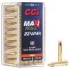 CCI Maxi-Mag 22 WMR 40gr Total Metal Jacket Ammunition | 50 Rounds