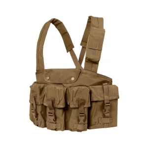 Condor Outdoor Parts & Accessories 10 CONDOR OUTDOOR 7-Pocket Coyote Brown Chest Rig (CR-498)