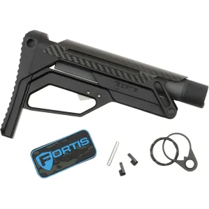Fortis Manufacturing Parts & Accessories 48 Fortis LA Stock with Mil-Spec Diameter Buffer Tube AR-15/LR-308